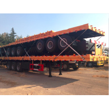 Cimc 3 Axle Flat Bed Container Semitrailer 40FT